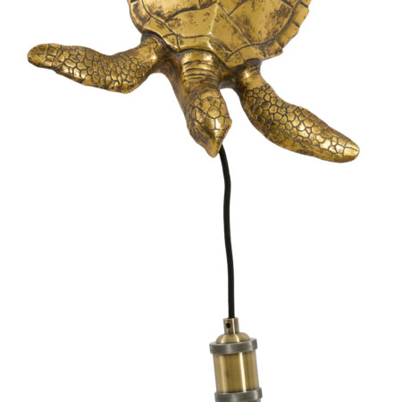 Light & Living Wandlamp Turtle - Brons | Light & Living