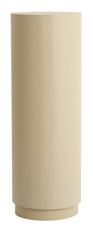 Light & Living Zuil Aluria 100cm hoog - Lichtgrijs - Rond | Light & Living