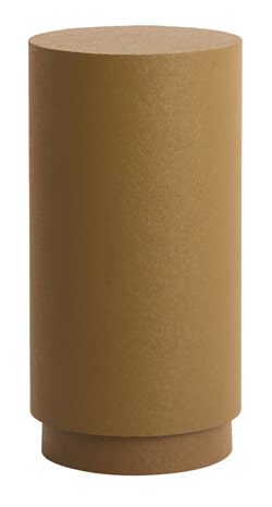Light & Living Zuil Aluria 60cm hoog - Karamel - Rond | Light & Living