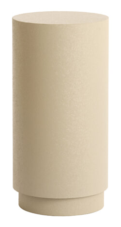 Light & Living Zuil Aluria 60cm hoog - Lichtgrijs - Rond | Light & Living