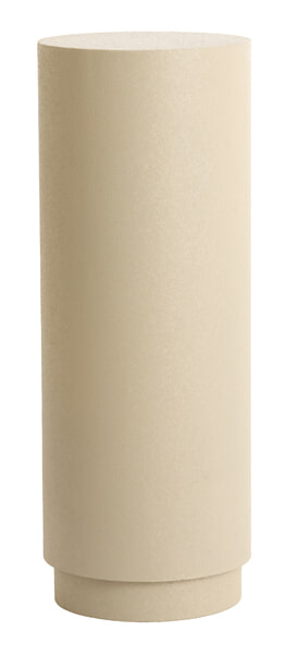 Light & Living Zuil Aluria 80cm hoog - Lichtgrijs - Rond | Light & Living