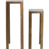 Light & Living Zuil Oxe Set van 2 stuks - Antiek Brons | Light & Living