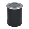Lilly LED Grondspot - Dimbaar - Kantelbaar - GU10 fitting - Rond - IK10 - Tuinspot - Oprit - RVS - IP67 waterdicht | HOFTRONIC