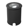 Lilly dimbare LED Grondspot - Kantelbaar - Overrijdbaar - Rond - 6500K daglicht wit - IP67 waterdicht - 3 jaar garantie - Zwart | HOFTRONIC