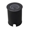 Lilly dimbare LED Grondspot - Kantelbaar - Overrijdbaar - Rond - RVS - excl. GU10 lamp - IP67 waterdicht - 3 jaar garantie - Zwart - Oprit - Tuinverlichting | HOFTRONIC