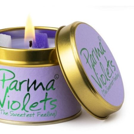 Lily Flame Geurkaars in blik- Parma violets | Lily Flame