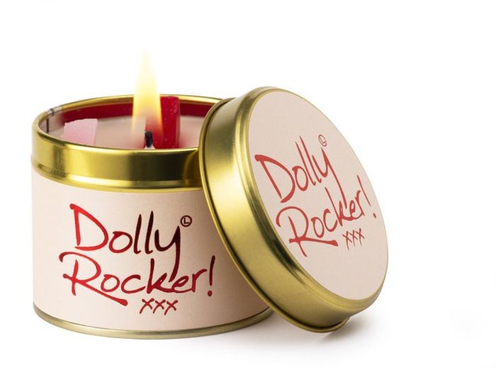 Lily Flame Geurkaars in blik dolly rockers! | Lily Flame