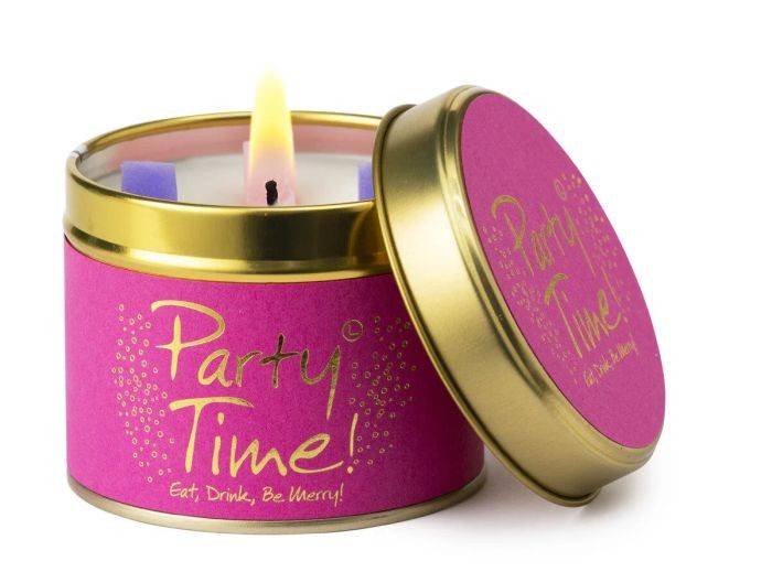 Lily Flame Geurkaars in blik-party time | Lily Flame