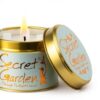 Lily Flame Geurkaars in blik-secret garden | Lily Flame