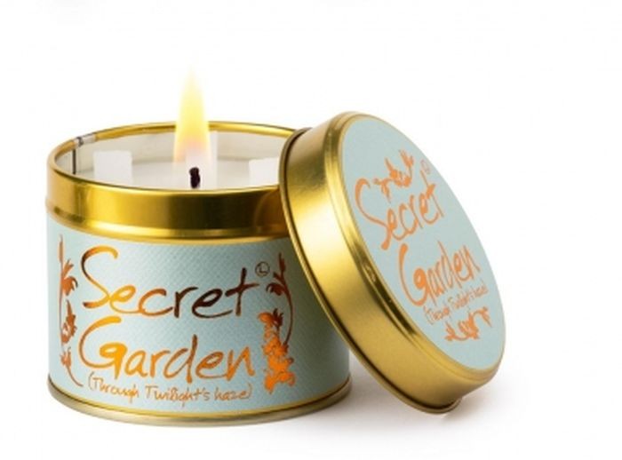 Lily Flame Geurkaars in blik-secret garden | Lily Flame