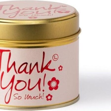 Lily Flame Geurkaars in blik thank you | Lily Flame