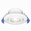 Lima - LED Inbouwspot - Kantelbaar armatuur - Diameter 85mm - GU10 Fitting incl. lamphouder - IP65 voor binnen