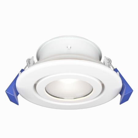 Lima - LED Inbouwspot - Kantelbaar armatuur - Diameter 85mm - GU10 Fitting incl. lamphouder - IP65 voor binnen