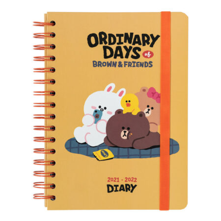 Line Friends Schoolagenda 2021-2022 (A5) | LINE FRIENDS