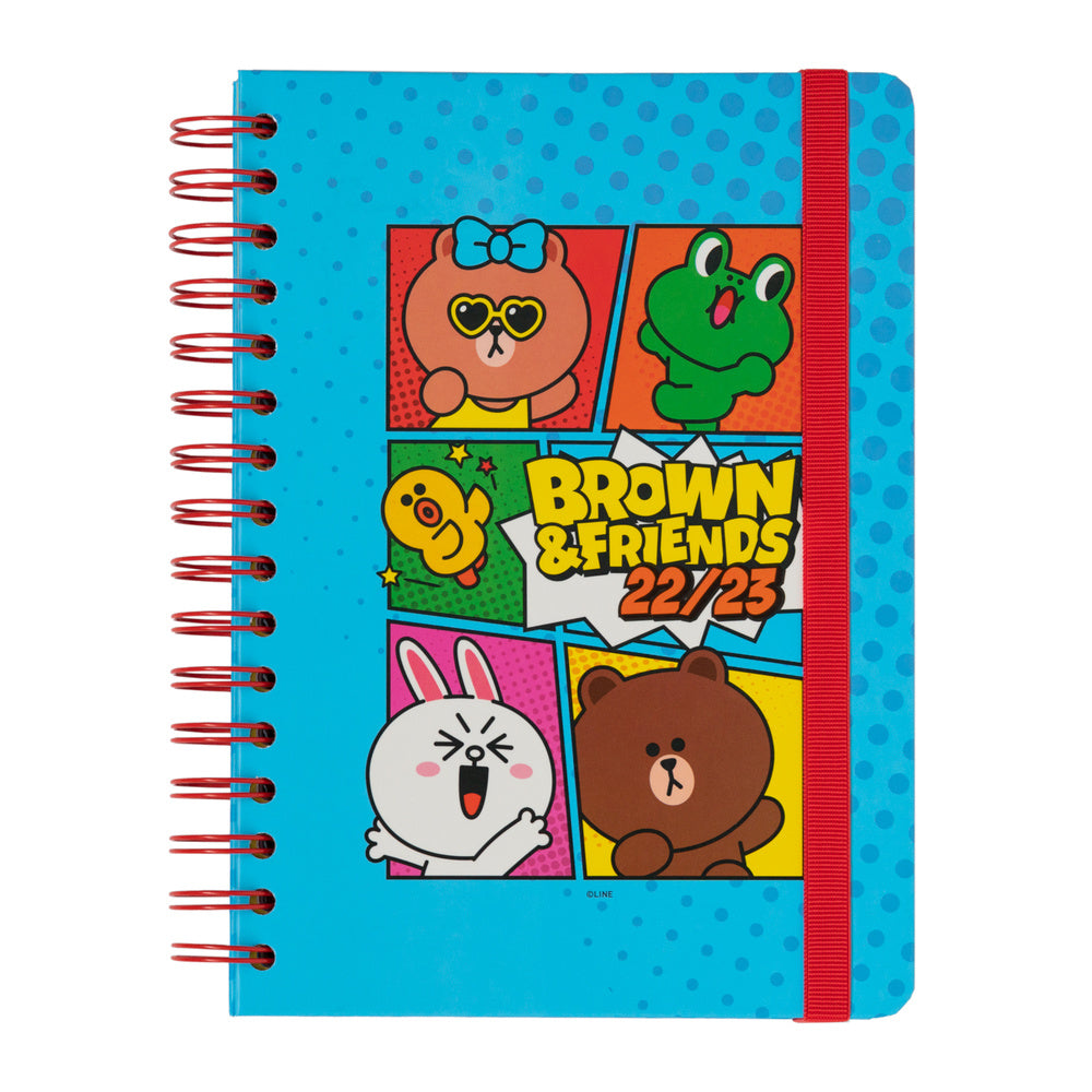Line Friends Schoolagenda 2022-2023 (A5) | LINE FRIENDS