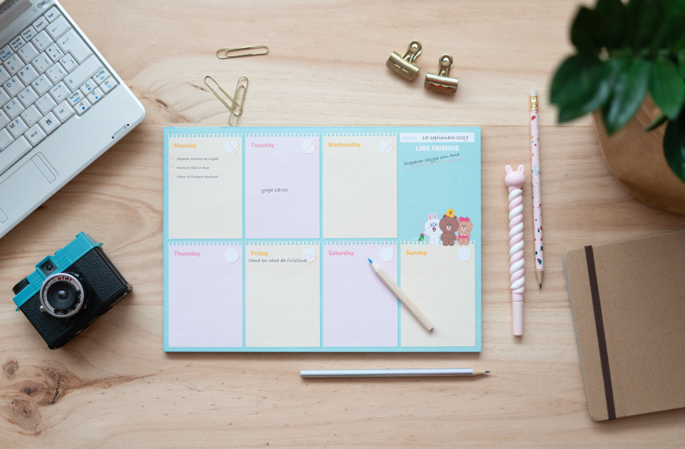Line Friends Weekplanner | LINE FRIENDS