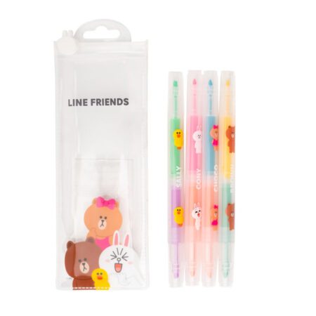 Line Friends highlighters set | LINE FRIENDS