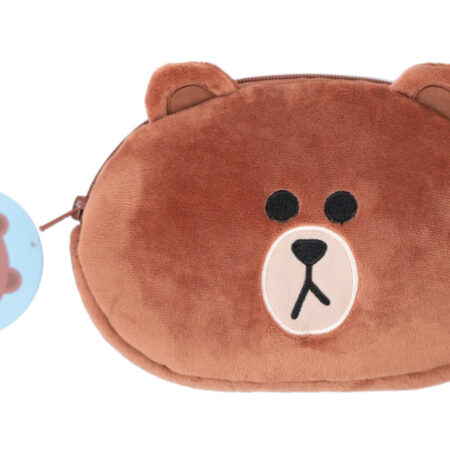 Line Friends pluche etui Brown | LINE FRIENDS