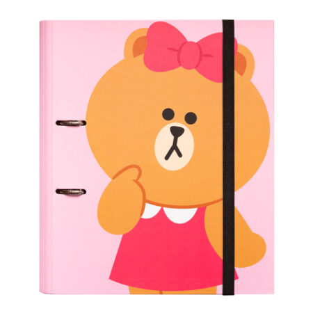 Line Friends ringband (2 rings) multomap - Choco | LINE FRIENDS