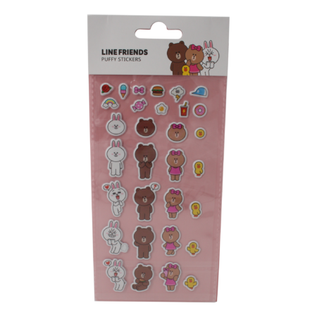 Line Friends stickervel Puffy | LINE FRIENDS