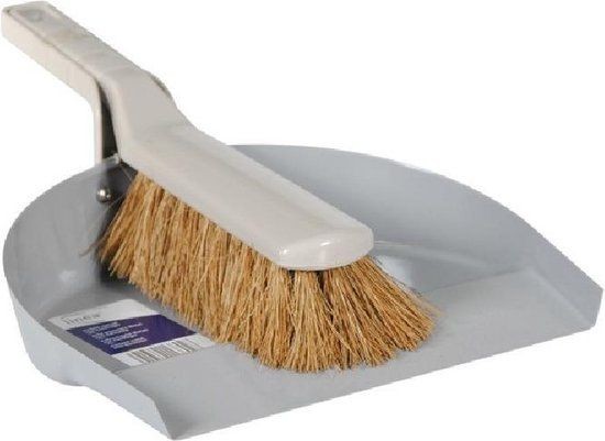 Linea Stofblik Metaal met Handveger | Linea