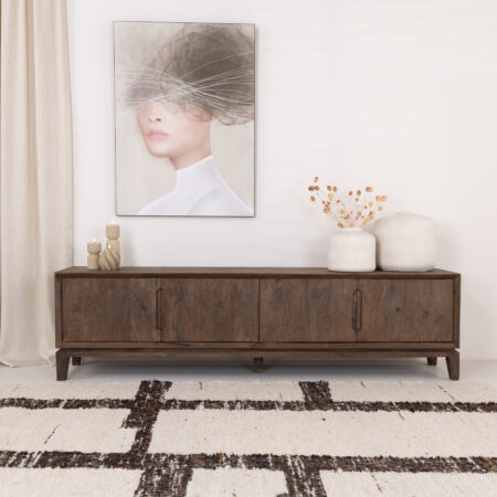 Livingfurn TV-meubel Cortez Mangohout