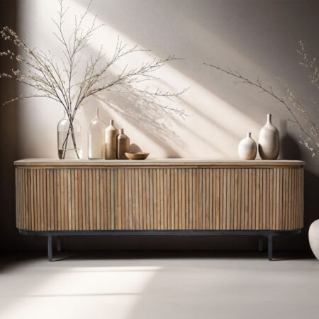 Livingfurn TV-meubel Lausanne Teakhout