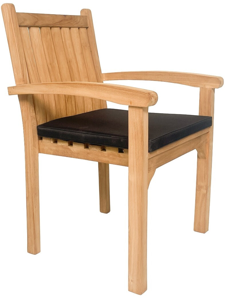 Livingfurn Tuinstoel Marco Teakhout - Bruin | Livingfurn