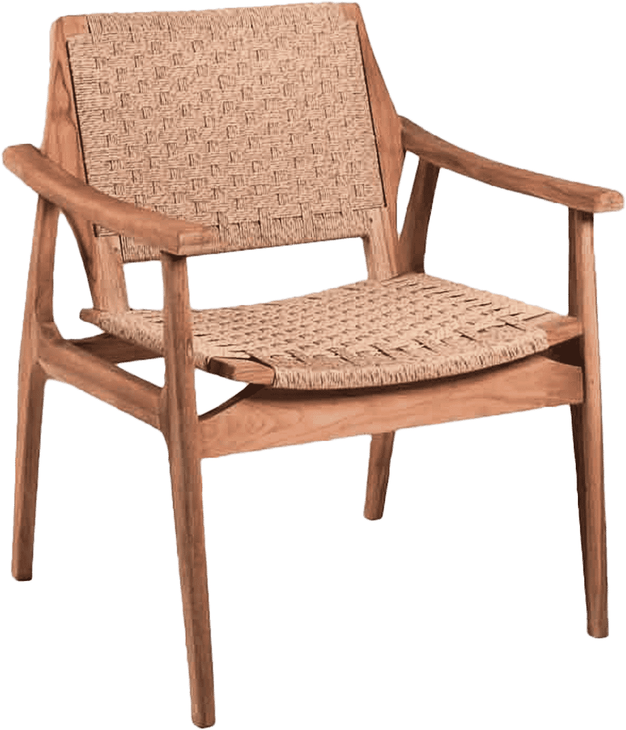 Livingfurn Tuinstoel Silla Teakhout - Naturel |