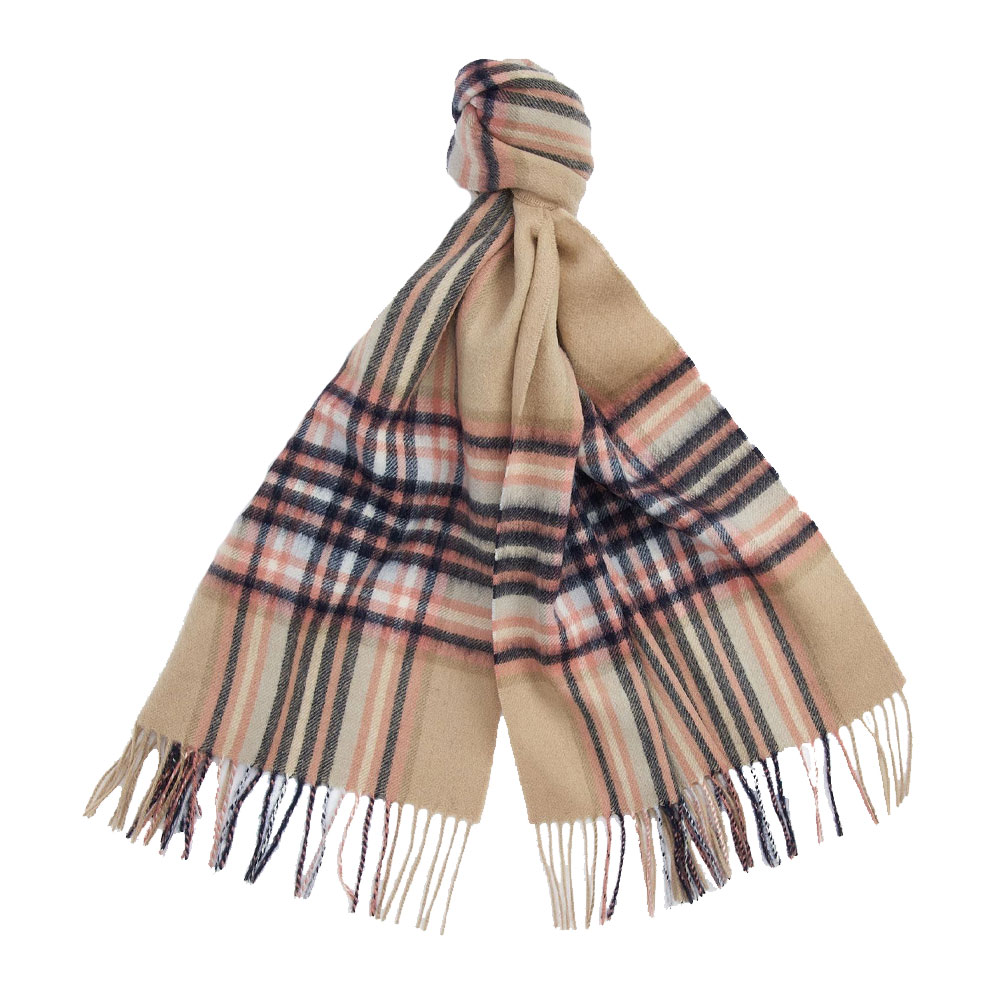 Lonnen Check wrap White Pepper | Barbour