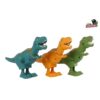Lopende T-Rex dino opwindbaar 16cm | Dinoworld