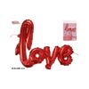 Love tekst ballon 59x40 cm | Merkloos
