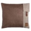 Luc kussen 50x50 taupe | Knit Factory