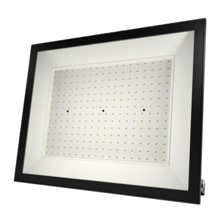 Lumos LED Breedstraler - 200 watt 20.300 Lumen (100lm/W) - 4000K neutraal wit - IP65 waterdicht - LED schijnwerper met kantelbare beugel | HOFTRONIC
