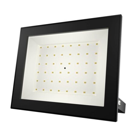 Lumos LED Breedstraler - 50 watt 4770 Lumen (95lm/W) - 6500K daglicht wit - IP65 waterdicht - LED schijnwerper met kantelbare beugel | HOFTRONIC