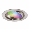 Luna - Smart LED inbouwspot - IP44 waterdicht - Kantelbaar - 12 Watt 1050 Lumen - Wifi + Bluetooth - RGBWW - Google Home
