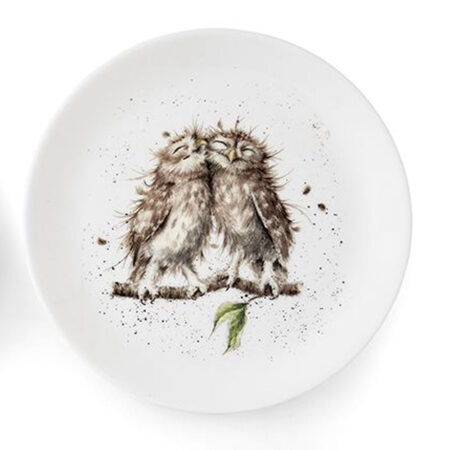Lunch plate 21cm Owl | Wrendale design
