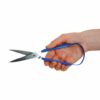 Lusschaar | Zelfopenend handvat | Gepunt | Blauw | Linkshandig | Lengte blad 75 mm | PR63010 | ThuiszorgwinkelXL