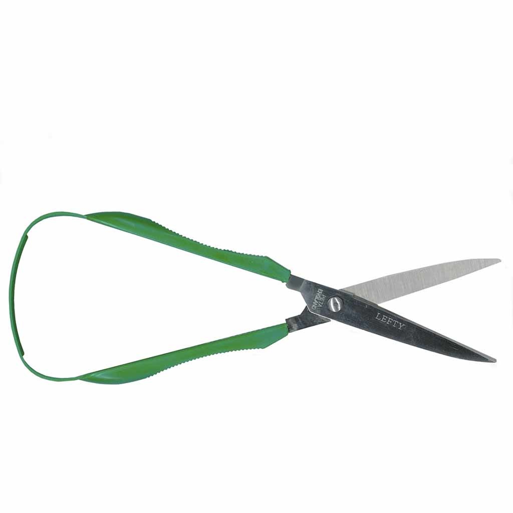 Lusschaar | Zelfopenend handvat | Gepunt | Groen | Linkshandig | Lengte blad 75 mm | PR63010-L | ThuiszorgwinkelXL