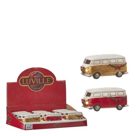 Luville T1 busje rood/goud 11