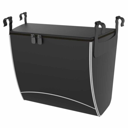 Luxe tas met ritssluiting voor Rehasense rollator Server en Athlon | Waterdicht | Zwart | ACR01028 | Rehasense