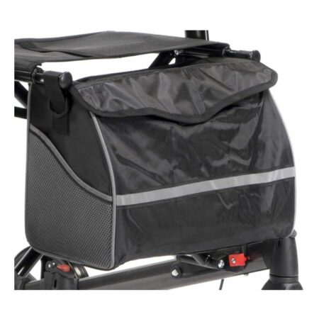 Luxe tas voor de rollator Double en Light | MultiMotion | Met reflectie | Klittenband sluiting | 10060008 | MultiMotion