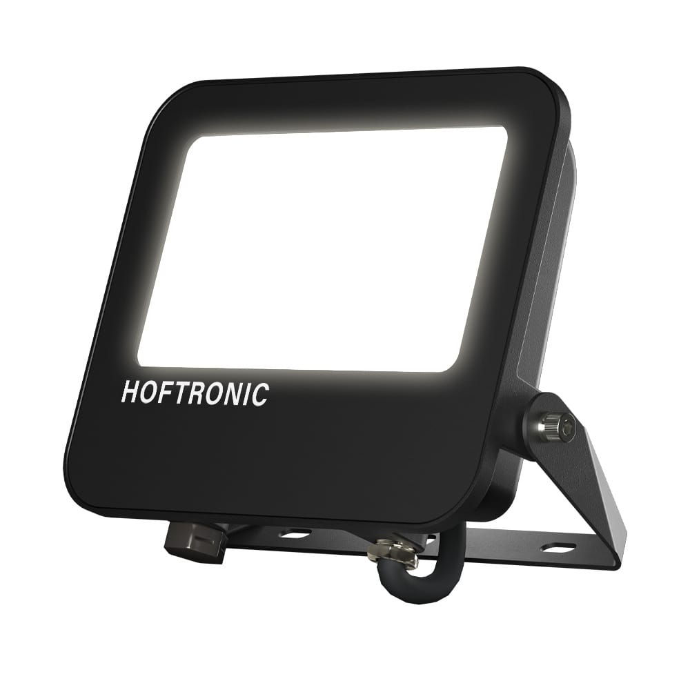Luxor V2 LED Breedstraler - 50 Watt 8000 lumen - 160lm/W - IP65 waterdicht - 4000K neutraal wit licht - 5 jaar garantie | HOFTRONIC