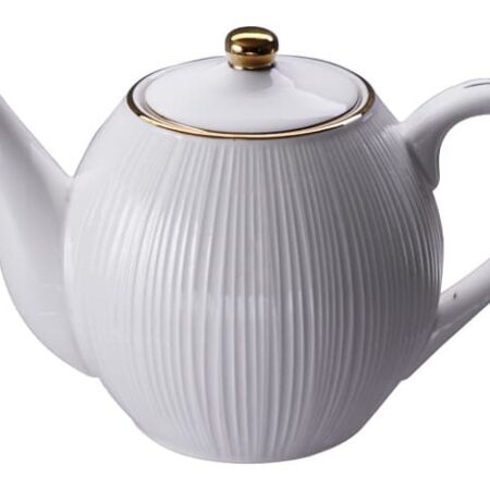 Luxueuze Theepot - Tokyo Design Studio Nippon White - 1300ml 24 x 16.5cm | Tokyo Design Studio