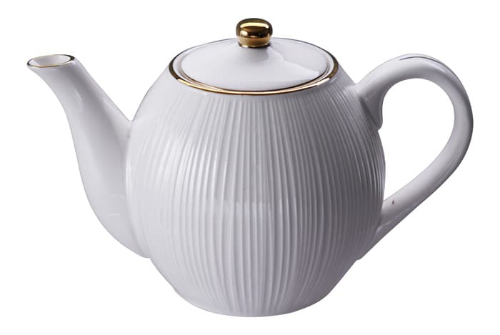 Luxueuze Theepot - Tokyo Design Studio Nippon White - 1300ml 24 x 16.5cm | Tokyo Design Studio