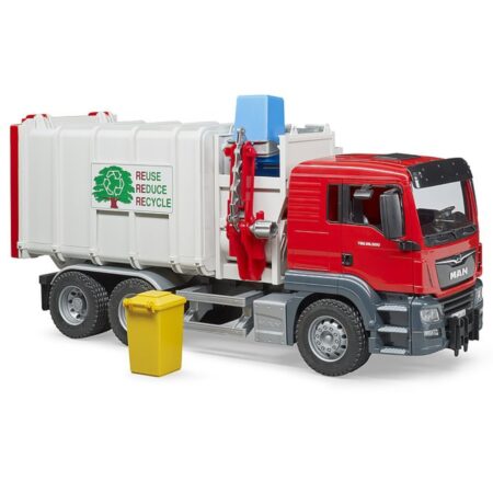 MAN TGS vuilniswagen 1:16 van Bruder | Bruder