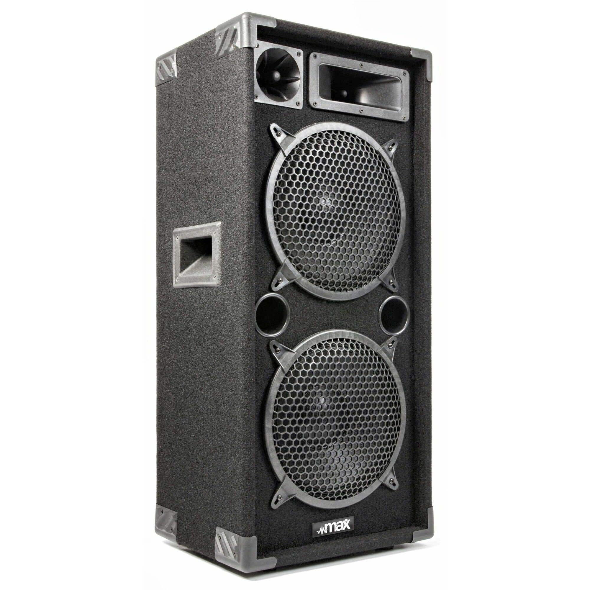 MAX Disco Speaker MAX210 1000W 2x 10" | MAX