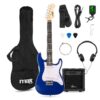 MAX GigKit Junior 3/4 - Elektrische kindergitaar - Complete starterset | MAX