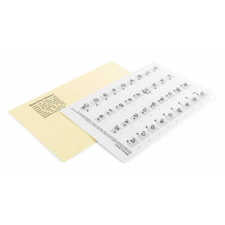 MAX KB-KEY keyboard piano stickers (max. 61 toetsen) voor de | MAX
