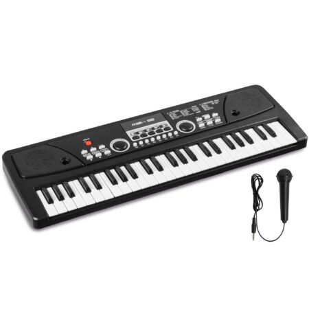 MAX KD49 keyboard kinderen - Speelgoed piano kinderen - Met microfoon